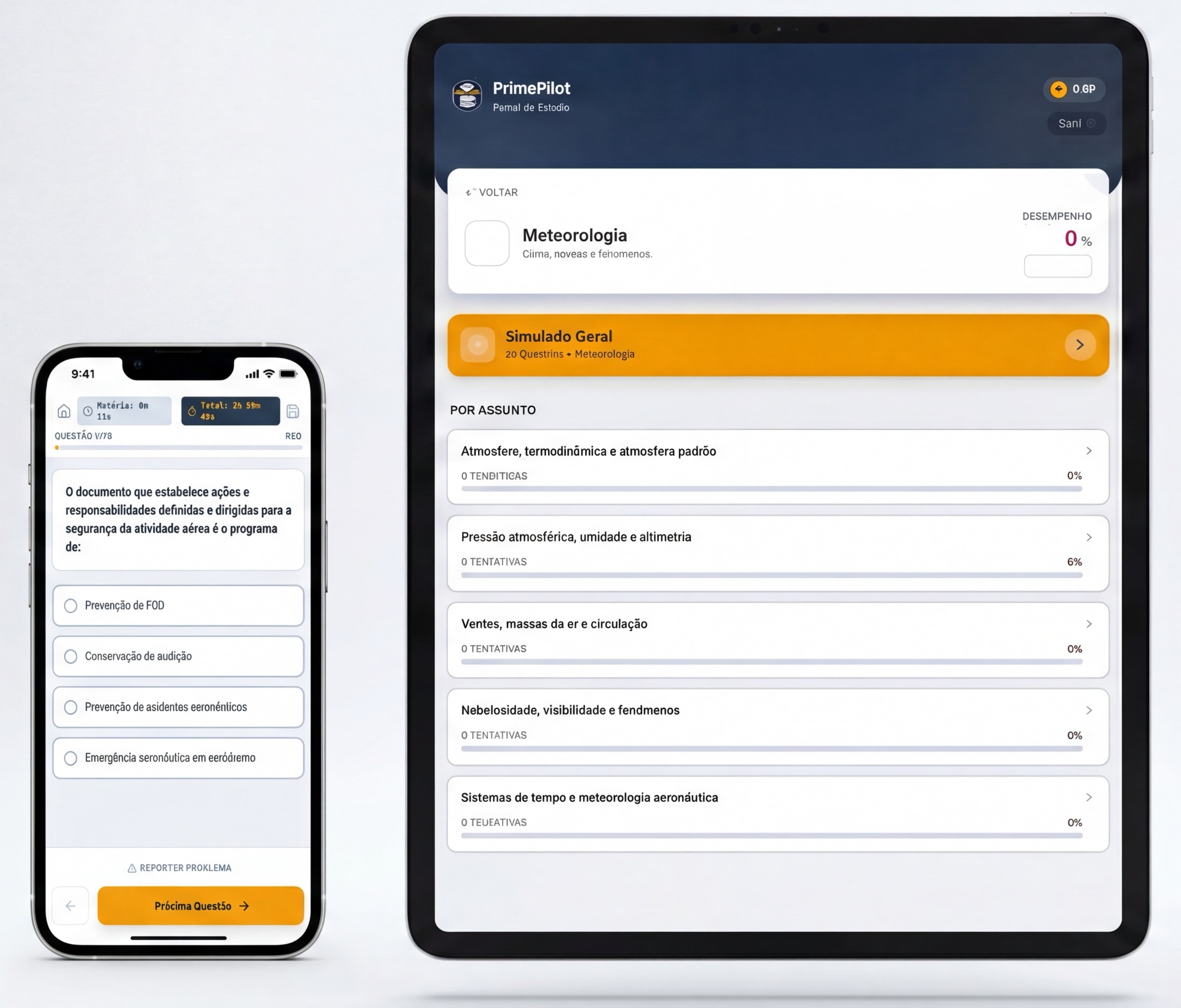 PrimePilot — Banca Simulada