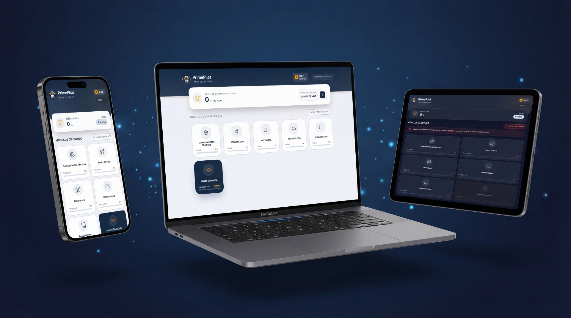 PrimePilot — iPhone, MacBook e iPad